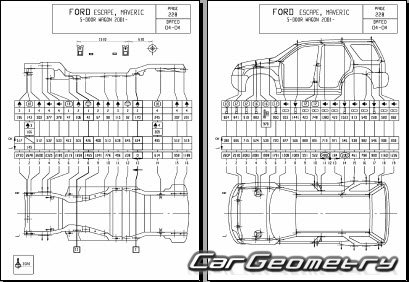 Ford Maverick & Ford Escape 2001-2007 Body Repair Manual