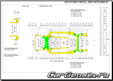 Ford Fiesta (3D & 5D Hatchback) 2008-2012 Body Repair Manual