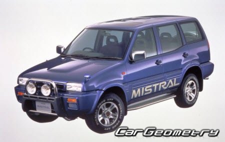 Nissan Terrano II (R20) 1993–1996 Body Repair Manual