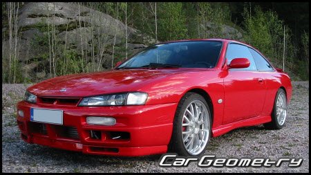 Nissan 200SX 240SX Silvia (S14) 1993-1998 Body Repair Manual