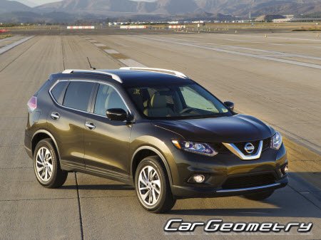 Nissan Rogue 2014-2020 Body Repair Manual