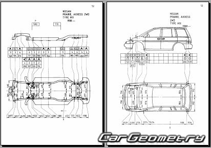 Nissan Axxess (M11) 1990-1995 Body Repair Manual
