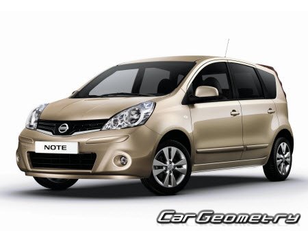 Nissan Note (E11) 2005–2012 Body Repair Manual