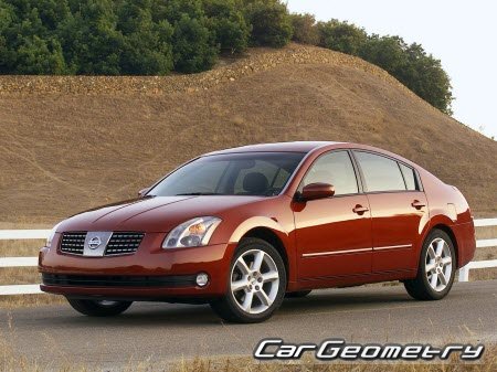 Nissan Maxima (A34) USA 2004–2008 Body Repair Manual