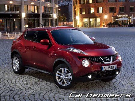 Nissan Juke (YF15) 2010-2017 Body Repair Manual