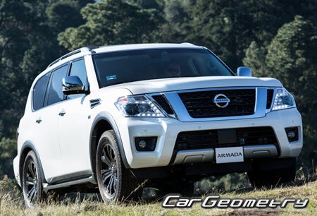 Nissan Armada (Y62) 2017-2023 Body Repair Manual