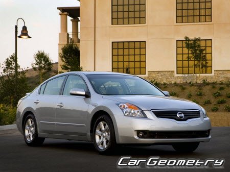 Nissan Altima (L32) 2006-2012 (Sedan, Coupe, Hybrid) Body Repair Manual