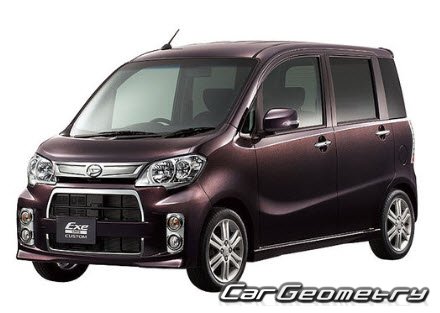 Daihatsu Tanto Exe 2010–2014 Body Repair Manual