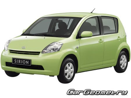 Daihatsu Sirion 2005–2010 Body Repair Manual