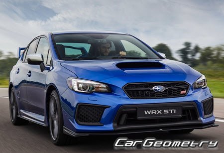 Subaru WRX STI 2018-2022 Body Repair Manual