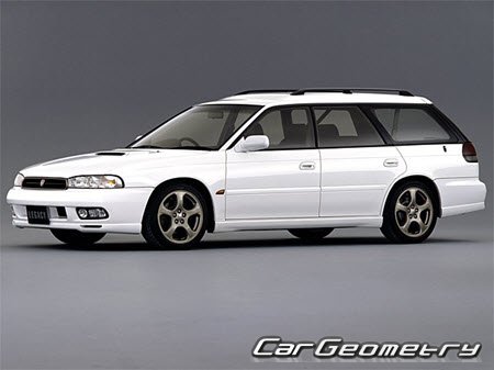 Subaru Legacy II 1995-1999 Sedan (BD) & Subaru Outback (BG) Body Repair Manual