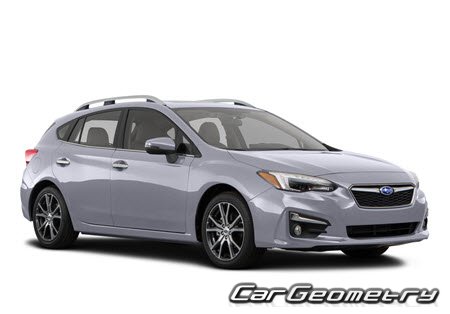 Subaru Impreza GT7 2017-2024 Body Repair Manual