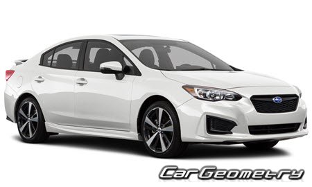 Subaru Impreza GK7 2017-2024 Body Repair Manual