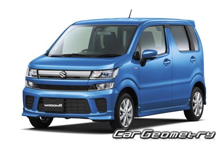 Suzuki Wagon R (MH35S MH55S MH95S MH85S) 2017-2022 Body Repair Manual