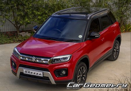 Suzuki Vitara Brezza from 2020 Body Repair Manual