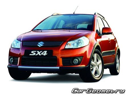 Suzuki SX4 2006-2012 (Sedan & Hatchback) Body Repair Manual