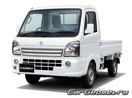 Suzuki Carry Truck 2014-2020 Body Repair Manual
