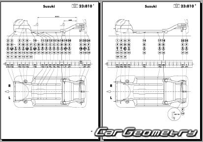 Suzuki Alto (HA25S) 2009-2014 (RH Japanese market) Body Repair Manual