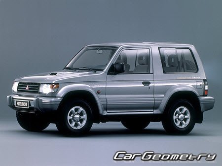 Mitsubishi Pajero & Shogun 1991–1999 Body Repair Manual