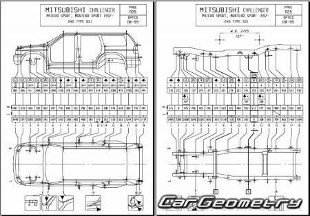 Mitsubishi Pajero Sport & Montero Sport 1999-2008 Body Repair Manual