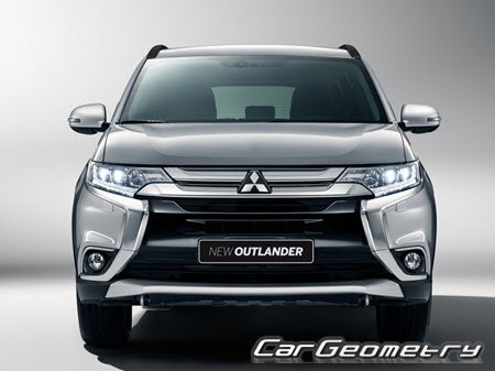 Mitsubishi Outlander 2016-2020 Body Repair Manual