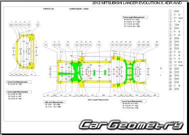 Mitsubishi Lancer Evolution X 2008-2012 Body Repair Manual