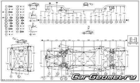 Mitsubishi Galant Sedan 1993–1996 Body Repair Manual