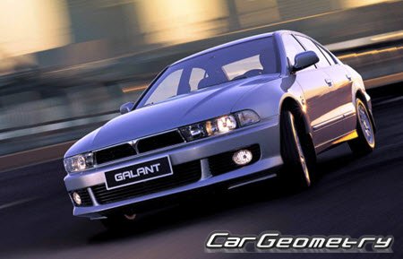 Mitsubishi Galant 1997–2005 (Sedan & Wagon) Body Repair Manual