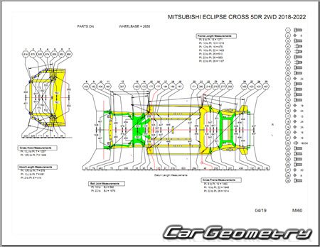 Mitsubishi Eclipse Cross 2021-2023 Body Repair Manual