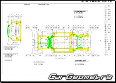 Mitsubishi Eclipse GT 2006-2012 Body Repair Manual