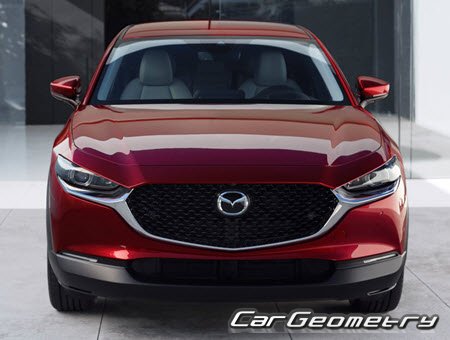 Mazda CX-30 (DM) 2019-2025 Body dimensions