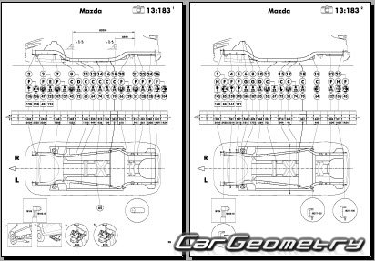 Mazda CX-30 (DM) 2019-2025 Body dimensions