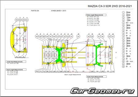 Mazda CX-3 (DK) 2015-2021 BodyShop Manual