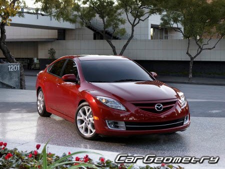 Mazda 6 Sedan 2008–2013 Body Repair Manual