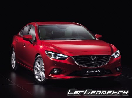 Mazda 6 Sedan 2013-2018 Body Repair Manual