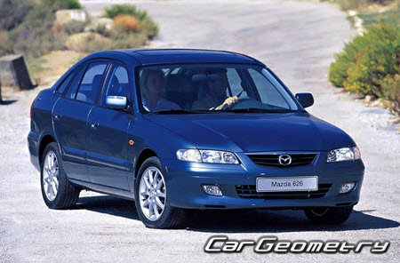 Mazda 626 (GF GW) 1998-2003 Body Repair Manual