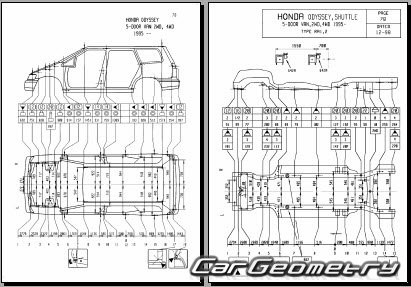 Honda Odyssey 1995-1998 Body Repair Manual
