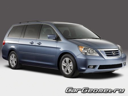 Honda Odyssey (RL3) 2005–2010 Body Repair Manual