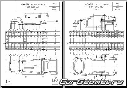 Honda Insight (ZE1) 2000-2006 Body Repair Manual