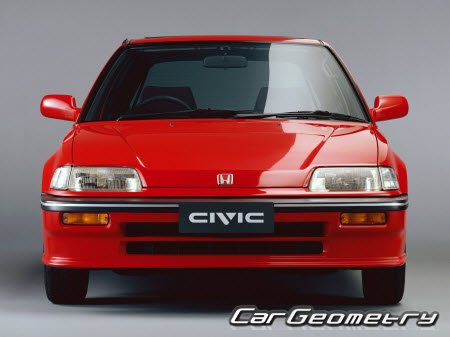 Honda Civic 1988-1991 Body Repair Manual