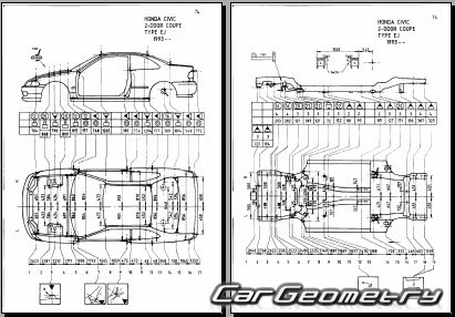 Honda Civic 1992-1995 Body Repair Manual