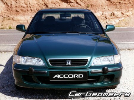 Honda Accord 1994-1997 (Sedan Coupe Wagon) Body Repair Manual