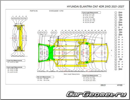Hyundai Elantra (CN7) 2021–2027 Body Repair Manual