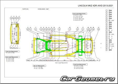 Lincoln MKZ 2017-2021 Body Repair Manual