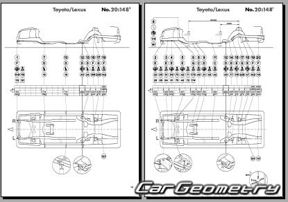 Toyota Crown Comfort (S10) 1995–2017 Body Repair Manual