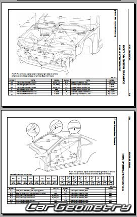 Toyota Paseo (EL54) 1996-1999 Collision Repair Manual