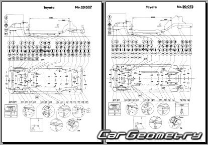 Toyota Celica (AT180, ST182, ST184, ST185) 1990–1993 Collision Repair manual