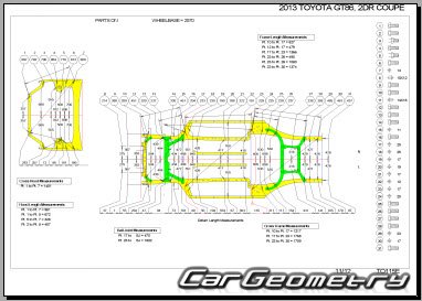 Toyota GT 86 (ZN6) 2012-2020 Collision Repair Manual