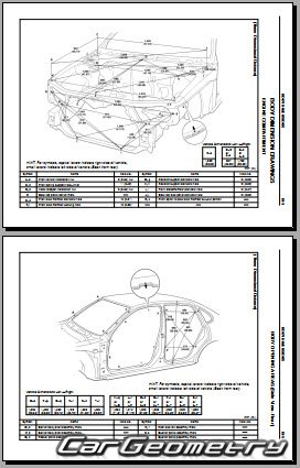 Toyota Avalon (MCX10) 1995–1999 Collision Repair Manual