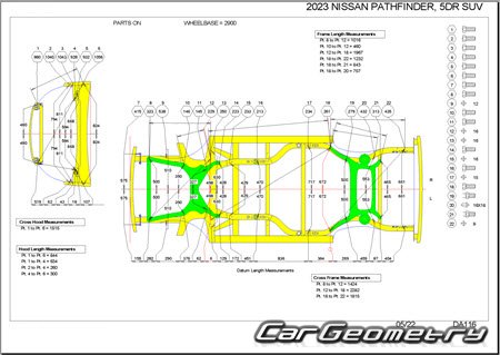 Nissan Pathfinder (R53) 2021–2028 Body Repair Manual